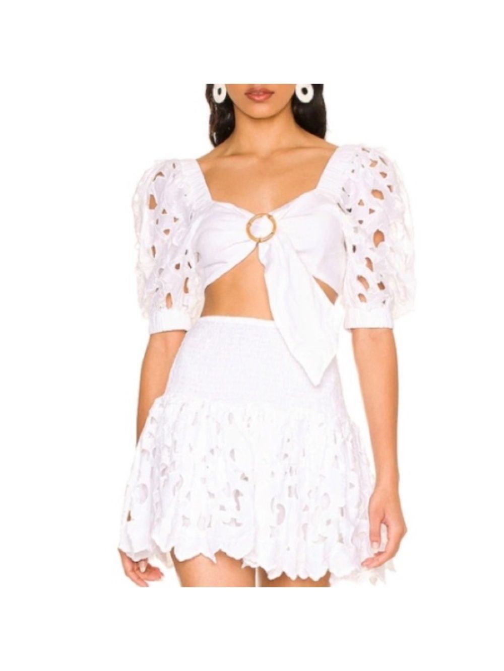 Place Nationale Place Nationale Le Tropique Top and Skirt Set